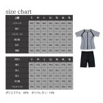 画像9: めぐれ防止ボタン着きフィットネス水着セット 競泳練習用水着 水着セット キャップ付き レディース セパレート 半袖 上下セット 大きいサイズ　体型カバ- (9)