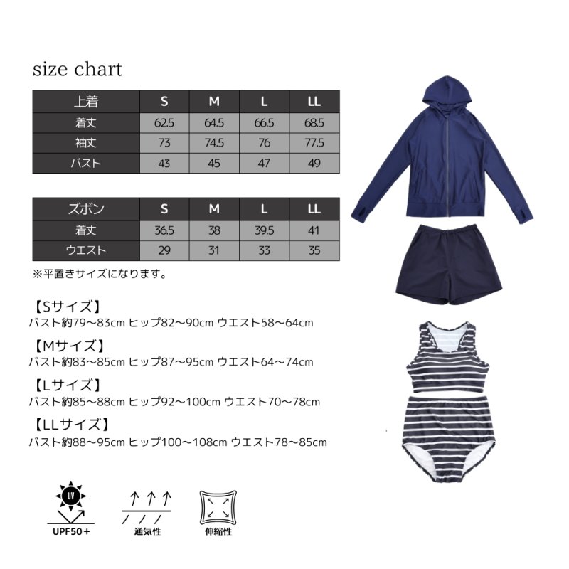 画像7: ラッシュガード　ショットパンツ　スポーツブラ　ショーツ　水着体系カバー　４点セット (7)