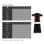 画像6: めぐれ防止 ボタン着き 帽子着き フィットネス 水着セット 競泳練習用水着 水着セット キャップ付き レディース セパレート 半袖 上下セット 大きいサイズ　体型カバ- (6)