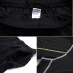 画像3: メンズロング袖　ラッシュガード　レギンス　ショットパンツ　キャップ付き　メンズ水着　４点セット (3)