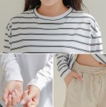 画像6: ロング袖ラッシュガード、膝まで布帛素材ロングショットパンツ、タンキニトップス、四角ショーツ、体型カバー水着４点セット (6)