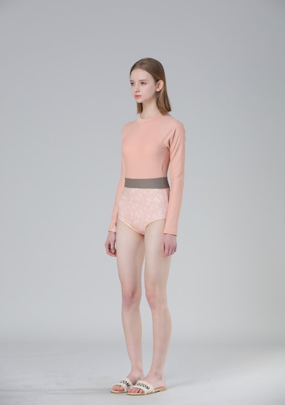 画像13: 長袖モノキニ水着 (13)