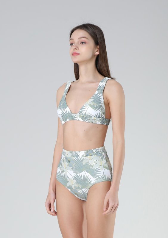 画像5: ハイウェストビキニ2点セット水着 (5)