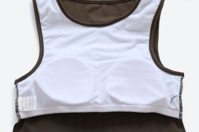 画像1: インナーカップつきタンキニとショーツとショットパンツ付3点セット水着