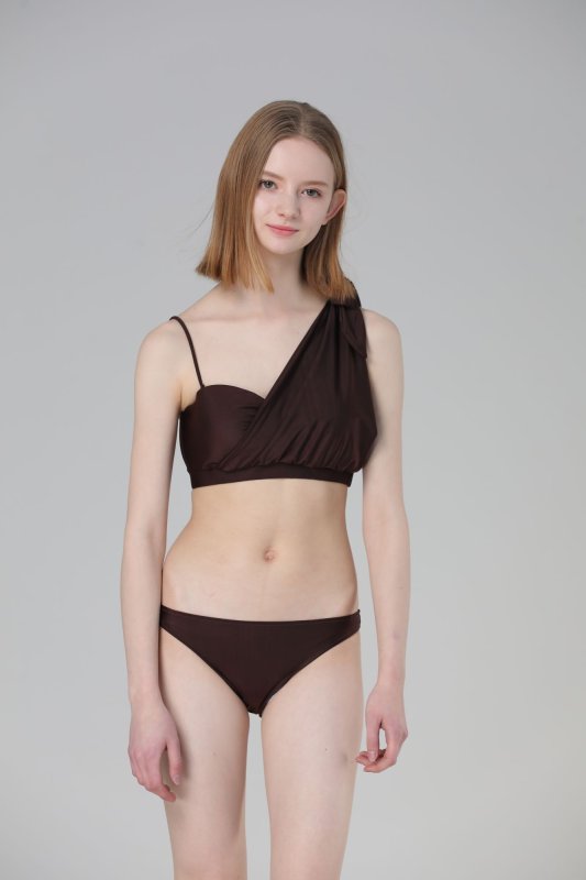 画像6: ワンショルダービキニセット水着 (6)