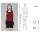 画像6: インナーカップつきタンキニとショーツとショットパンツ付3点セット水着 (6)