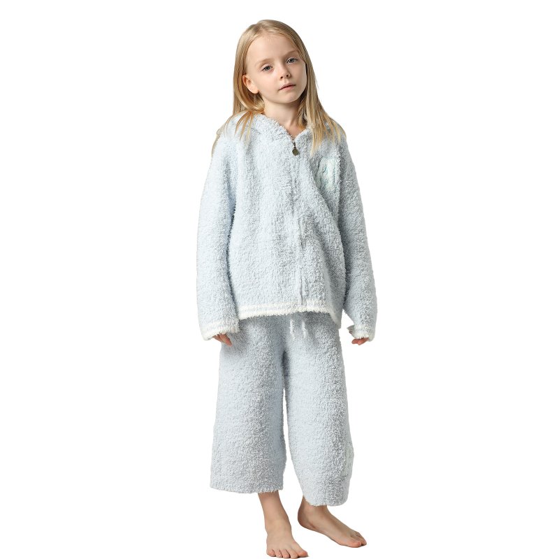 画像4: 子供用モコモコ高質AパーカーとロングズボンKIDS　ルームウェア (4)