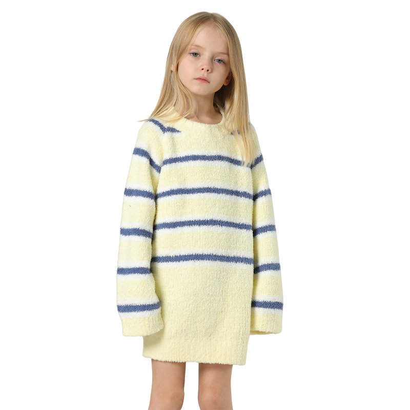 画像5: 子供用モコモコワンピース高質ルームウェア (5)