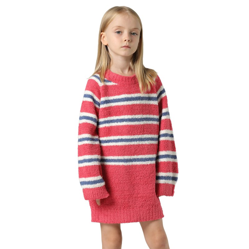 画像7: 子供用モコモコワンピース高質ルームウェア (7)