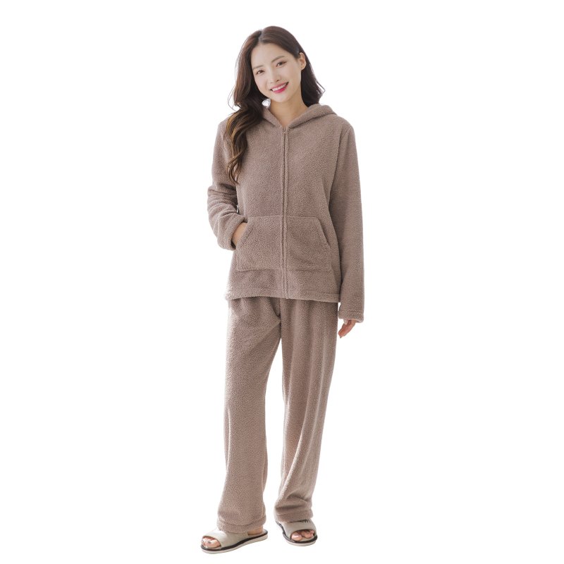 画像30: レデイスZIPキャップつきロングズボンセット (30)