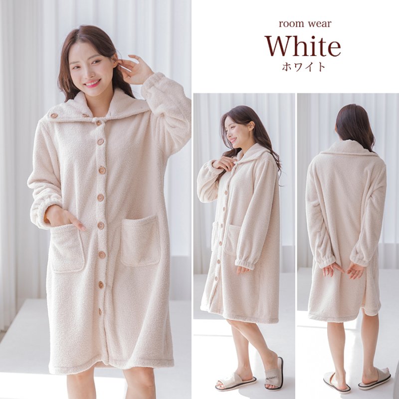 画像21: モコモコボタン式レディ-ス衿付きトップスリングタイプ (21)