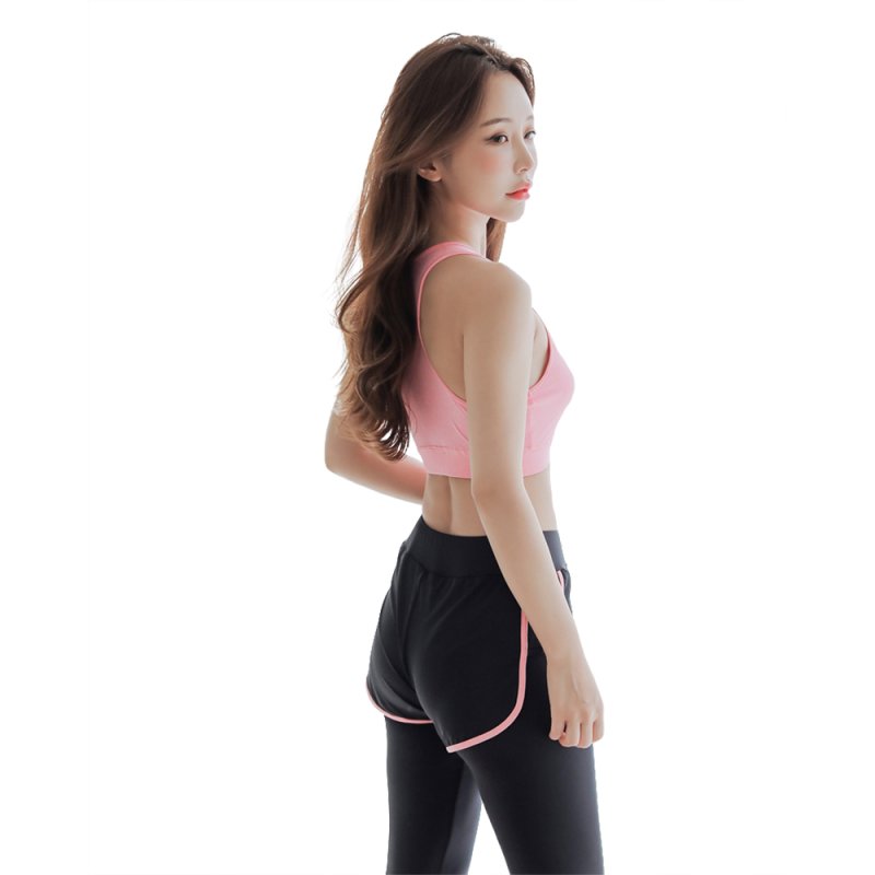 画像14: ラッシュガード/スポーツブラ/パンツ付きレギンス3点セットヨガウェア トレーニングウェア　スポーツウェア (14)