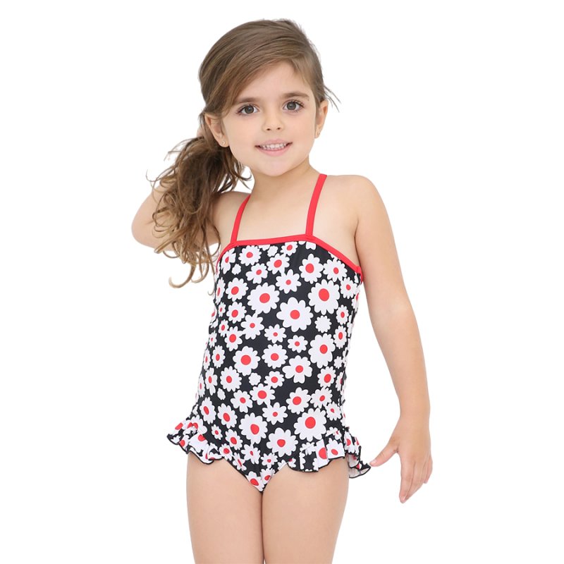 画像12: KIDSワンピース花柄水着　キッズスイムウェア　女の子 水着女の子 KIDSワンピース 花柄水着 キッズスイムウェア 水着花柄 スイミングウェア 水遊び　 (12)