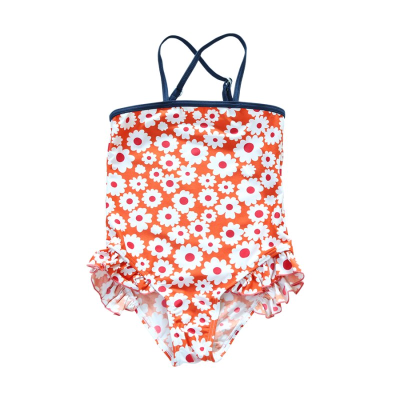 画像8: KIDSワンピース花柄水着　キッズスイムウェア　女の子 水着女の子 KIDSワンピース 花柄水着 キッズスイムウェア 水着花柄 スイミングウェア 水遊び　 (8)