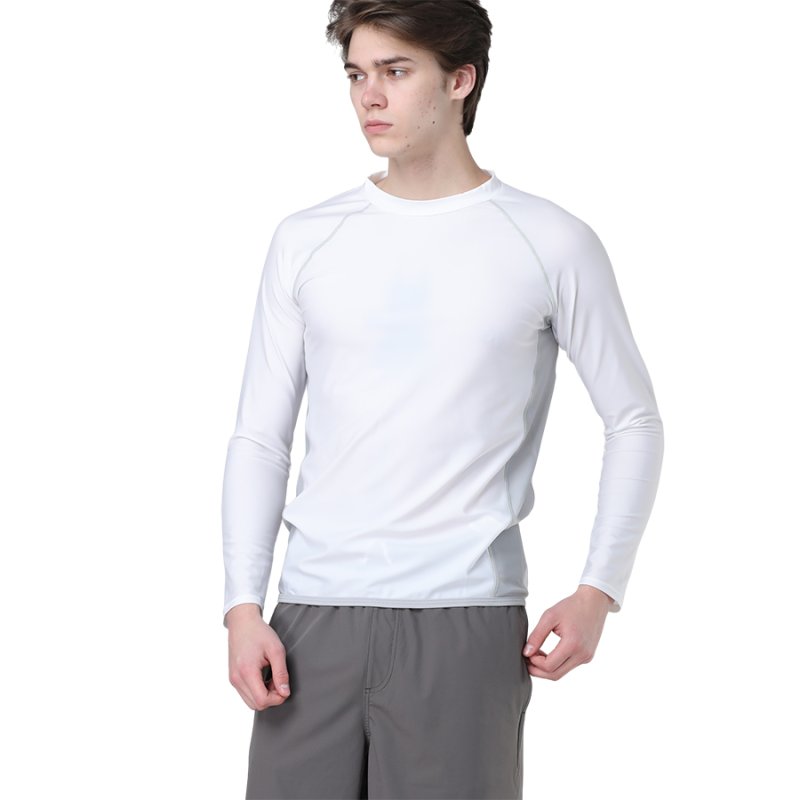 画像15: メンズ長袖ラッシュガード水着 (15)