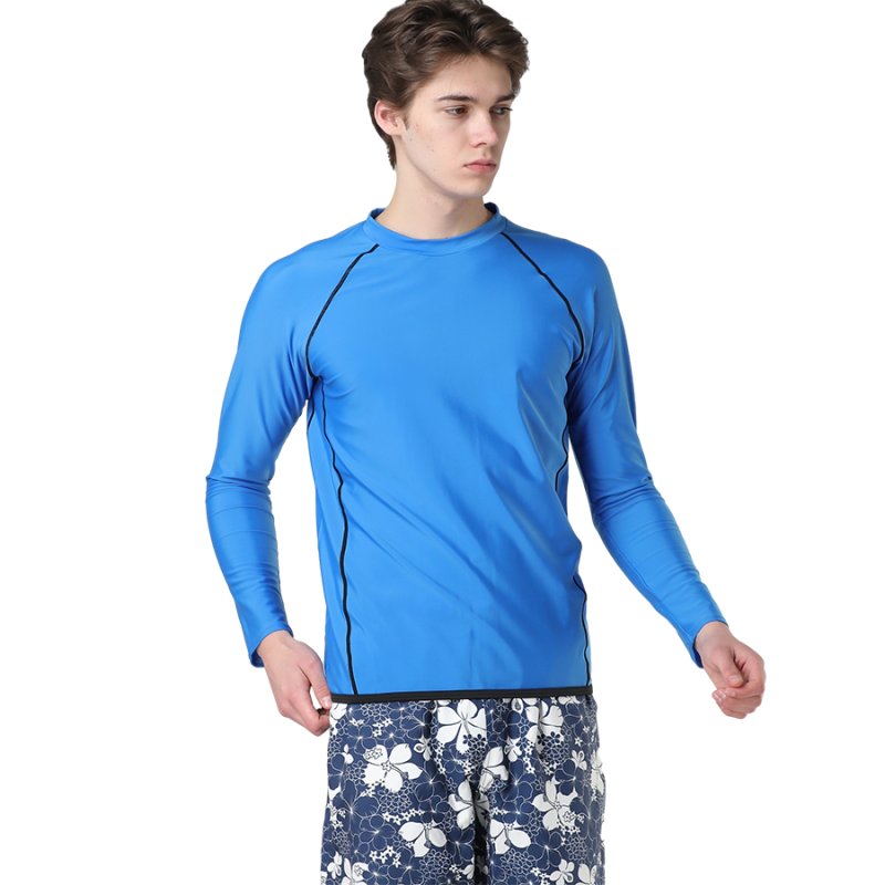 画像9: メンズ長袖ラッシュガード水着 (9)