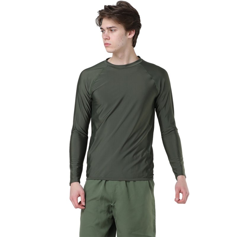 画像11: メンズ長袖ラッシュガード水着 (11)