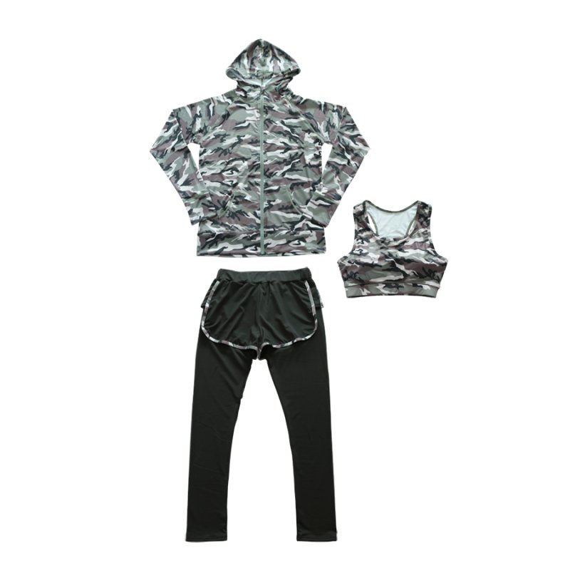 画像22: ヨガウェアセット レディース 上下セット スポーツウェア トレーニングウェア (22)