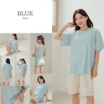 画像22: 半袖Tシャツとショットパンツとタンクトップスとショーツと四点セット体系カバー水着 水着 レディース 体型カバー 4点セット 半袖シャツラッシュガード ショートパンツ セパレート (22)