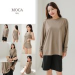 画像14: ロング袖体系カバーTシャツとショットパンツとタントップとショーツの水着4点セット タンキニ水着 レディース 体型カバー 長袖シャツ ラッシュガード ハーフパンツ 4点セットビキニ (14)