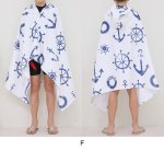 画像9: ピーチタオル キャップ付 子供用バスローブ バスタオル 仮面ライダーゼロワン バスタオル チップとデール キッズ 水泳タオル スポーツタオル フード付き タオルキャップ ドライキャップ 着る毛布 ガールズ ボーイズ 海水浴 旅行用 家庭用 (9)