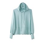 画像15: ロングヨガ単品パーカー　スポーツウェア ヨガウェア トップス レディース 長袖 ヨガシャツ ハイネック ジャケット フルジップ パーカー ジップアップ フィットネス トレーニング おしゃれ ロングスリーブ [SYZ3025] (15)