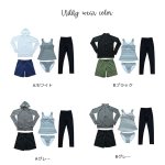 画像5: ラッシュガード　布帛ショットパンツ　タンキニ上下セット　レギンス　水着5点セット　体型カバー セパレート タンキニ 長袖 5点セット フード付き パーカー レギンス uvカットupf50+ プール 海 海水浴 サウナ　ヨガウェア [SW503] (5)