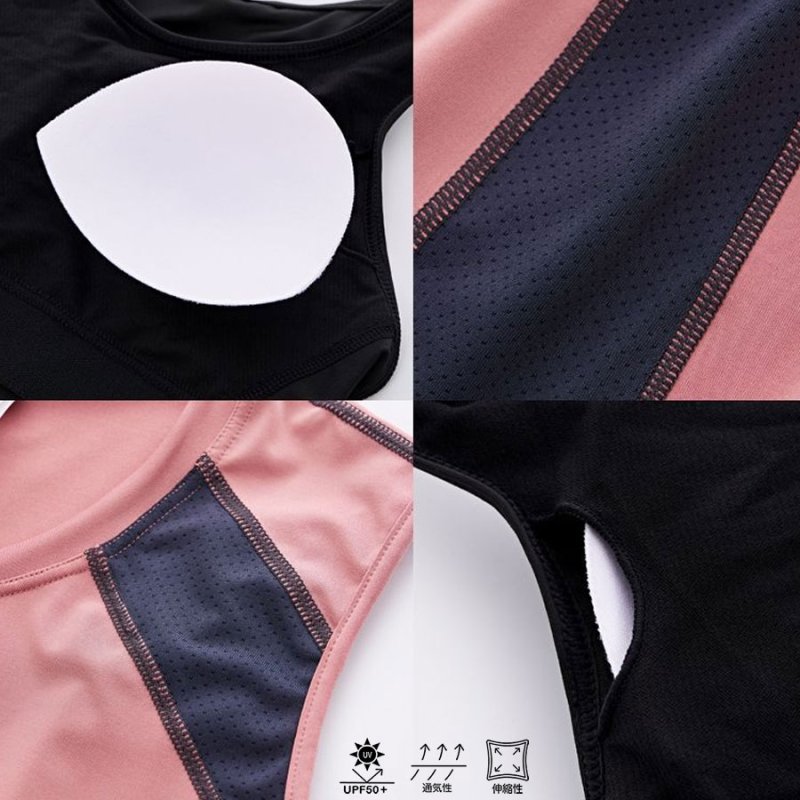 画像8: タンクTシャツ　スポーツブラー　7分レギンス　ヨガ3点セット 揺れないスポーツブラジャー しっかりサポート ヨガブラ トレーニング レディース 伸張 おしゃれ 完璧な形状 快適な動き [SYZ3054] (8)