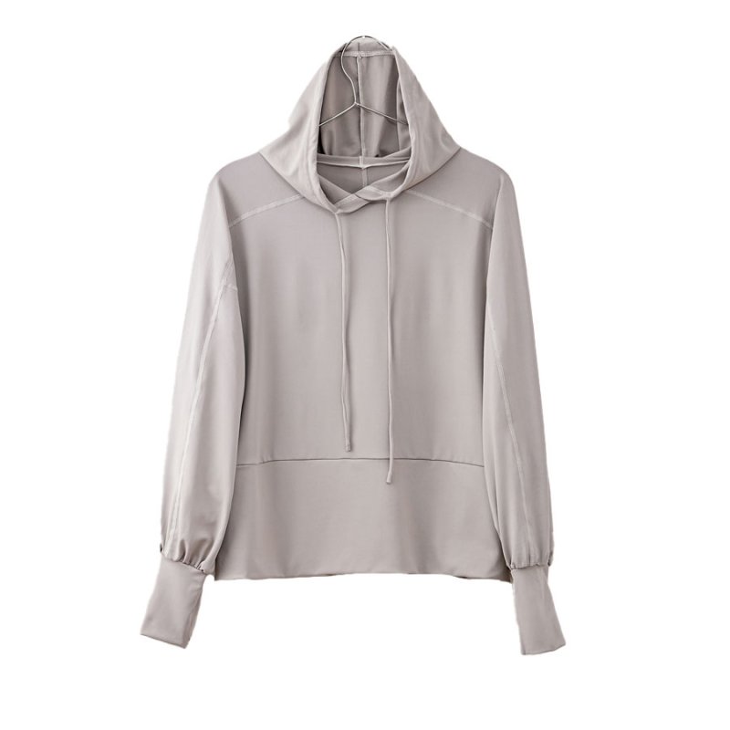 画像17: ロングヨガ単品パーカー　スポーツウェア ヨガウェア トップス レディース 長袖 ヨガシャツ ハイネック ジャケット フルジップ パーカー ジップアップ フィットネス トレーニング おしゃれ ロングスリーブ [SYZ3025] (17)