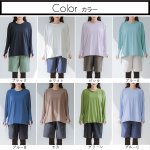 画像9: 体系カバー水着５点セット　Tシャツ　布帛サーフパンツ　レギンス　タンキニ上下セット運動服　ヨガ　スポーツウェア レディース ラッシュガード 上下セット 体型カバー セパレート タンキニ 長袖 レギンス uvカット upf50+ プール 海 水陸両用 無地シンプル色展開　 [SW509] (9)