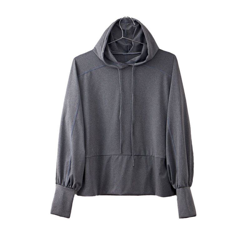 画像20: ロングヨガ単品パーカー　スポーツウェア ヨガウェア トップス レディース 長袖 ヨガシャツ ハイネック ジャケット フルジップ パーカー ジップアップ フィットネス トレーニング おしゃれ ロングスリーブ [SYZ3025] (20)