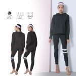 画像12: ヨガレギンス ヨガパンツ レディース シリーズ ヨガレギンス レディース ヨガウェア スポーツタイツ 美尻 吸汗速乾 ハイウエスト トレーニング スポーツタイツ 9分丈 吸汗速乾 [SYZ3056] (12)