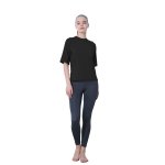画像15: ヨガ単品Tシャツ スポーツシャツ レディース 冷感 半袖 ヨガウェア トップス スポーツシャツ 半袖速　乾　シンプルカラー [YGW20-17] (15)