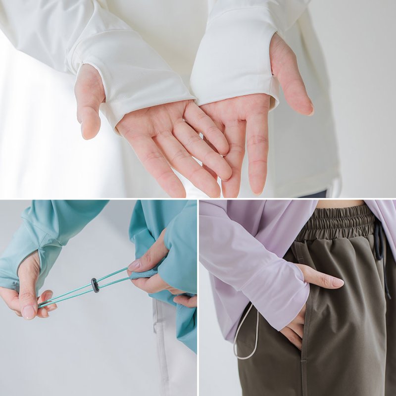 画像23: 体系カバー水着５点セット　Tシャツ　布帛サーフパンツ　レギンス　タンキニ上下セット運動服　ヨガ　スポーツウェア レディース ラッシュガード 上下セット 体型カバー セパレート タンキニ 長袖 レギンス uvカット upf50+ プール 海 水陸両用 無地シンプル色展開　 [SW509] (23)