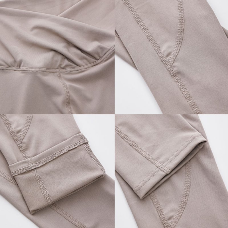 画像3: ヨガレギンス　ガパンツ レディース Skin シリーズ ヨガレギンス レディース ヨガウェア スポーツタイツ 9分丈 コットン 美尻 吸汗速乾 ハイウエスト トレーニング [SYZ3058] (3)