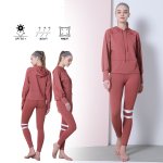 画像11: ロングヨガ単品パーカー　スポーツウェア ヨガウェア トップス レディース 長袖 ヨガシャツ ハイネック ジャケット フルジップ パーカー ジップアップ フィットネス トレーニング おしゃれ ロングスリーブ [SYZ3025] (11)