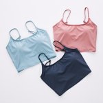 画像10: 背中クロス紐ブラジャー ヨガ用　スポーツブラ ヨガウェア レディース クロスビューティーバックスポーツブラジャー ヨガブラジャーノンワイヤーブラ 揺れない ナイトブラ [YGT20-02] (10)