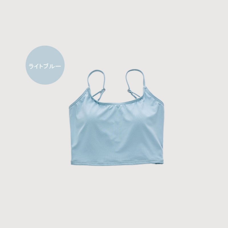 画像7: 背中クロス紐ブラジャー ヨガ用　スポーツブラ ヨガウェア レディース クロスビューティーバックスポーツブラジャー ヨガブラジャーノンワイヤーブラ 揺れない ナイトブラ [YGT20-02] (7)