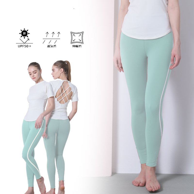 画像12: ヨガレギンス ヨガパンツ レディース シリーズ ヨガレギンス レディース ヨガウェア スポーツタイツ 美尻 吸汗速乾 ハイウエスト トレーニング スポーツタイツ 9分丈 吸汗速乾 (12)