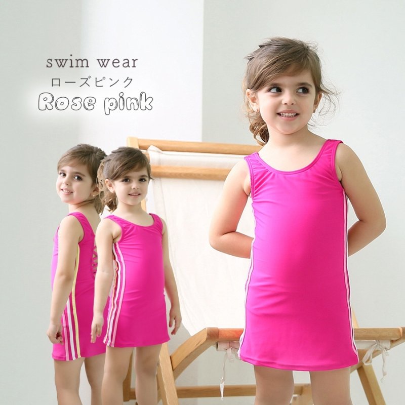 画像5: 水着メーカー OEMスクール水着 キッズスクール水着 水着 女の子ワンピース水着 女子用ワンピース型 [UPF50+紫外線対策加工] [SL1908] (5)