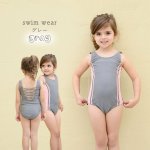 画像2: 水着メーカOEM スクール水着 水着 女の子 ワンピース キッズ 子供用 ジュニア 女児 小学生中学生 カップセット UPF50+ 裏地付き ネームタグ付き 110〜170サイズまで (2)