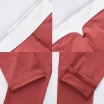 画像22: ヨガレギンス　ヨガウェア レディース レギンス 吸汗速乾 ストレッチ 9分丈 スポーツタイツ ロング 無地 パンツ　UV素材 [SYZ3062] (22)