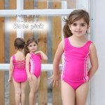 画像4: 水着メーカOEM スクール水着 水着 女の子 ワンピース キッズ 子供用 ジュニア 女児 小学生中学生 カップセット UPF50+ 裏地付き ネームタグ付き 110〜170サイズまで (4)