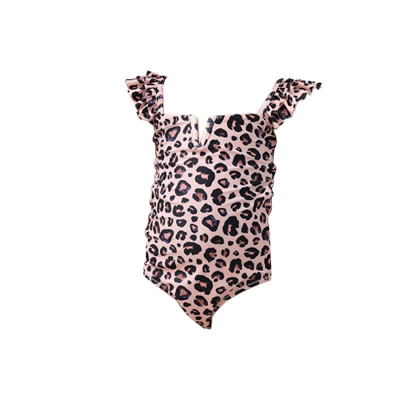 画像13: 水着 女の子 フリルワンピース 水玉柄 キッズ 水着 女の子 スイミング スイムウェア 水遊び　子供（小）水着 キッズ 女の子 ワンピース キッズ リボン 子ども用水着 水着 水泳 スイムウェア ウェアキッズ  (13)