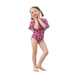 画像9: オフォショルター KIDS水着 可愛い水着　子供（小）水着 キッズ 女の子 ワンピース キッズ リボン 子ども用水着 水着 ワンピース 水泳 スイムウェア ウェアキッズ (9)