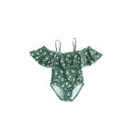 画像12: オフォショルター KIDS水着 可愛い水着　子供（小）水着 キッズ 女の子 ワンピース キッズ リボン 子ども用水着 水着 ワンピース 水泳 スイムウェア ウェアキッズ (12)