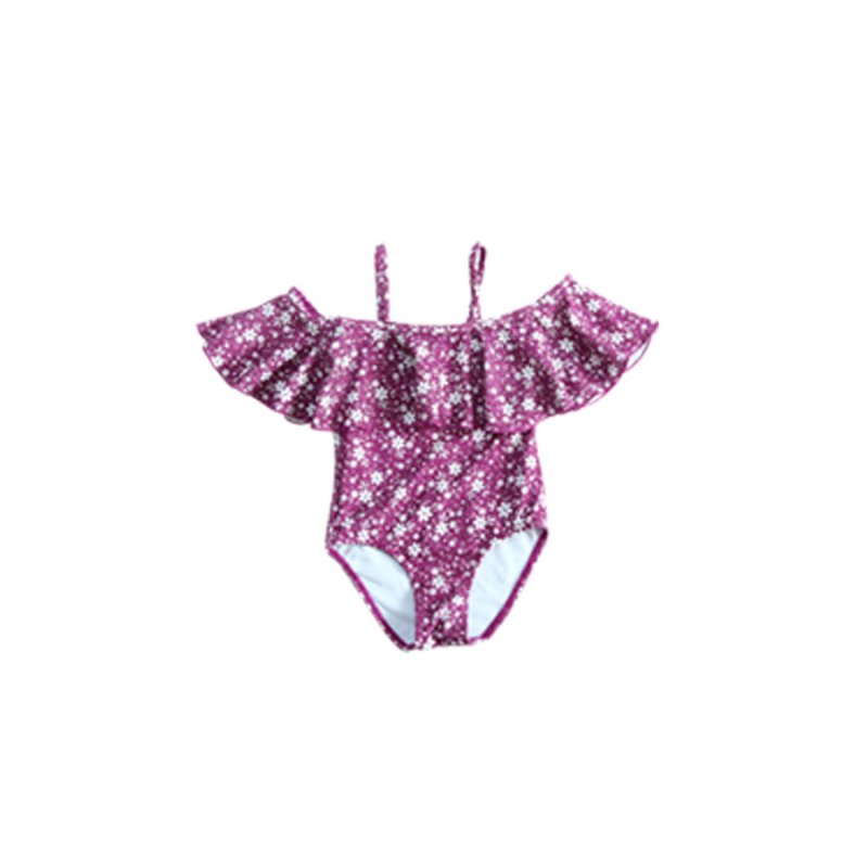 画像10: オフォショルター KIDS水着 可愛い水着　子供（小）水着 キッズ 女の子 ワンピース キッズ リボン 子ども用水着 水着 ワンピース 水泳 スイムウェア ウェアキッズ (10)