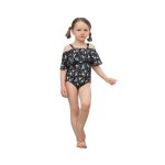 画像7: オフォショルター KIDS水着 可愛い水着　子供（小）水着 キッズ 女の子 ワンピース キッズ リボン 子ども用水着 水着 ワンピース 水泳 スイムウェア ウェアキッズ (7)