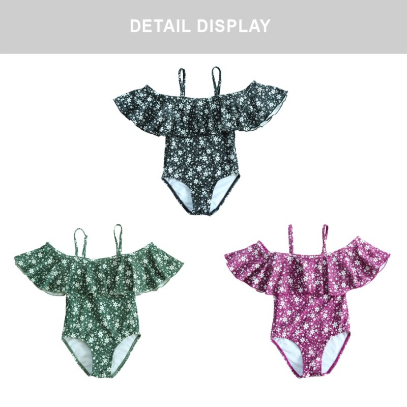 画像3: オフォショルター KIDS水着 可愛い水着　子供（小）水着 キッズ 女の子 ワンピース キッズ リボン 子ども用水着 水着 ワンピース 水泳 スイムウェア ウェアキッズ (3)