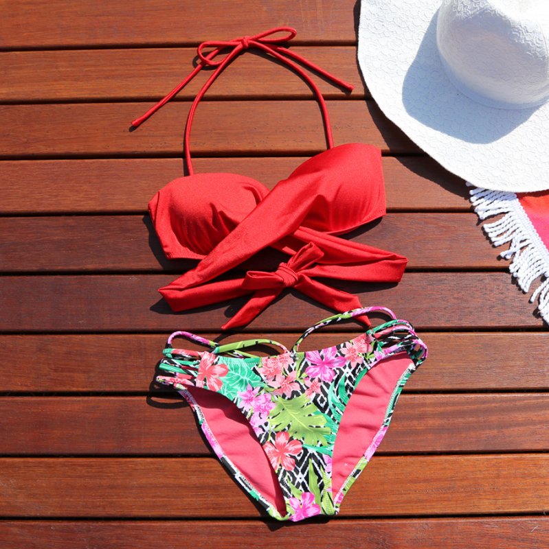 画像6: クロスBikini 水着セット (6)